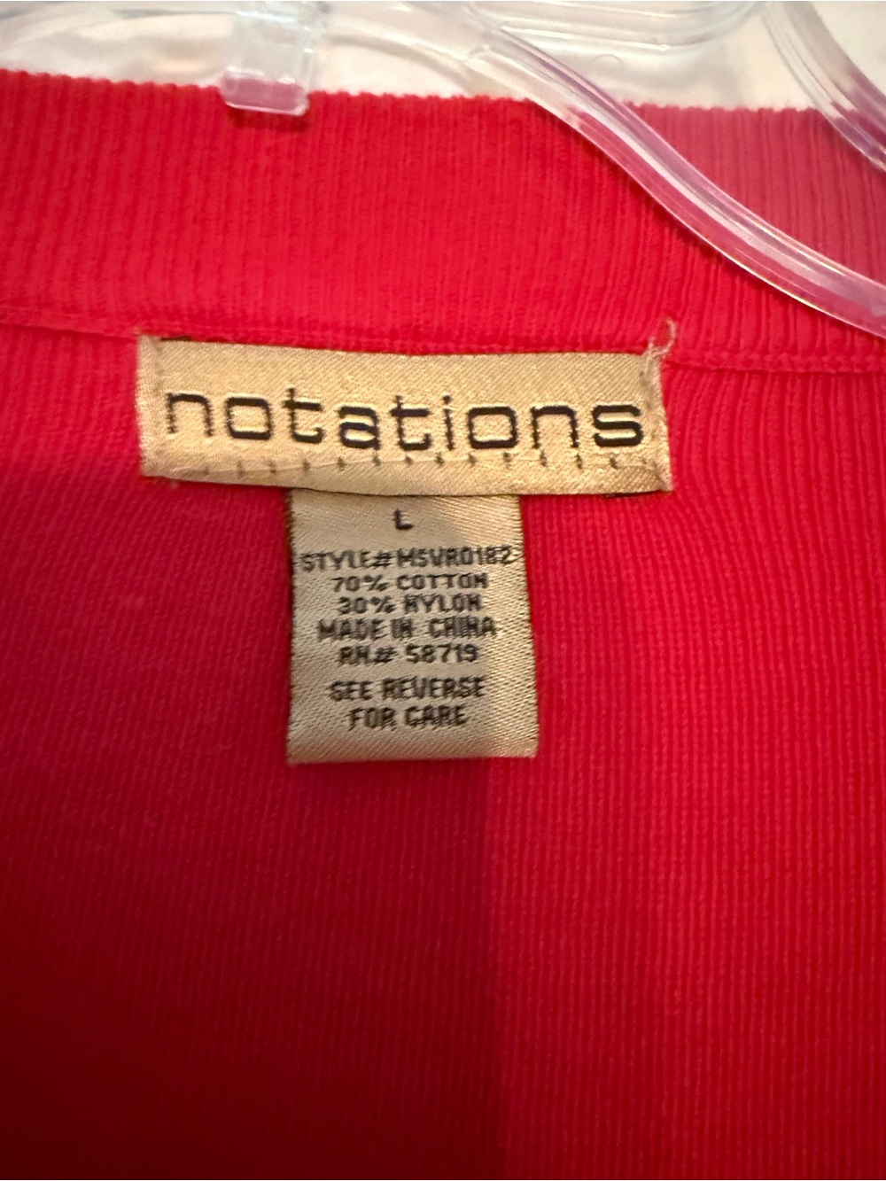 Notations Ruffle Sleeve Cardigan - Picture 2 of 3